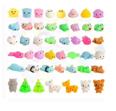 China Silicone Squishy Toys Set For Kids Gifts Supplies Mini Kawaii Animals Mochi Random Boy Girl Toy for sale