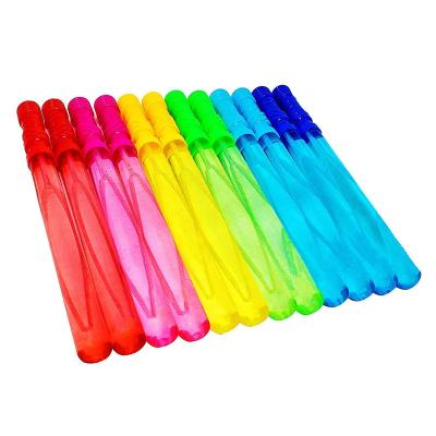 China Super Value Pack 14 Inch Large Bubble Plastic Magic Wand Assortment Summer Toy Party Favor For Kids 24PCS/BOX for sale