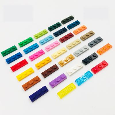 China Building toy NO.3623 1x3 electroplate plastic block bricks technique building block DIY STEM educational toys (100g/bag) about 190 pieces for sale