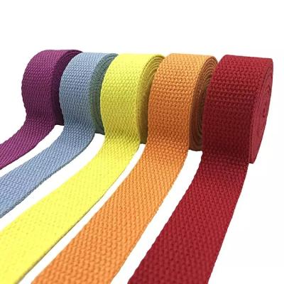 China Viable Manufacturers Sell High Quality Cotton Ribbon Soft Woven Cotton Ribbon 25mm, 38mm, 50mm Cotton Ribbon for sale