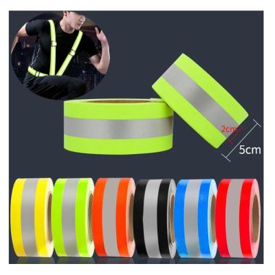 China Factory viable sales 10mm, 20mm reflective belt custom made webbing for shoes clothes tape for sale