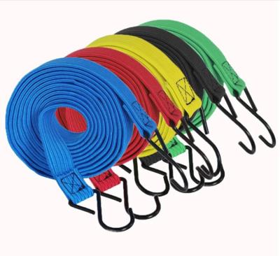 China High Tenacity Colored Elastic Rope Rida To Board Custom Color Rubber Band Elastic Bands for sale