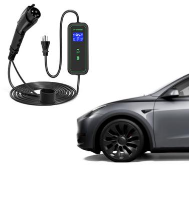 China SAE J1772 Plug EV Charging Station With 25 FT Wire AC Type 1 Ev Charger 3.5 KW Portable Charger For Car EV16A01US for sale