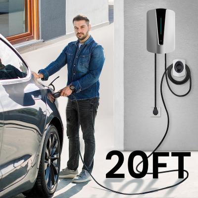 China AC home charging new energy vehicle parts and accessories 32a type 7 kW - 2 ev charger 7KW home ev charger for sale