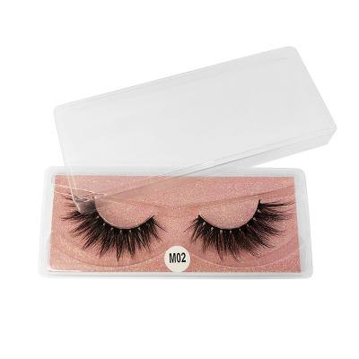 China New product3dFalse eyelashes natural thick eyelash10/20/30/40/50Set color base thick card for sale