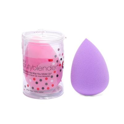 China Makeup Facial Hydrophilic Sponge Non Latex Sale Non Latex Universal Water Drop Cleansing Wet And Dry Powder Puff for sale