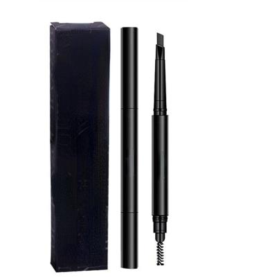 China Customized Dual Head Rotary Multifunctional Eyebrow Pencil Waterproof Easy To Color Drawing Eyebrow Pencil Waterproof Sweatproof for sale