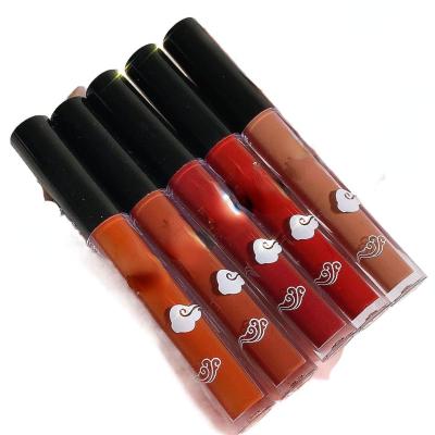 China New waterproof Chinese style5Lip gloss set students are not easy to fade matte finish velvet lipstick gift box for sale