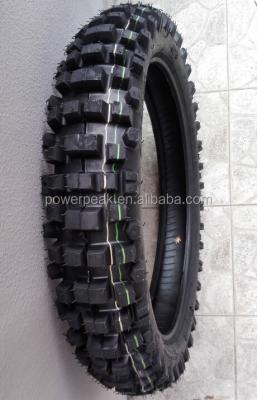 China Thailand Natural Rubber Dirt Bike Tire 4.10-18 Duro Quality Motorcycle Tire for sale