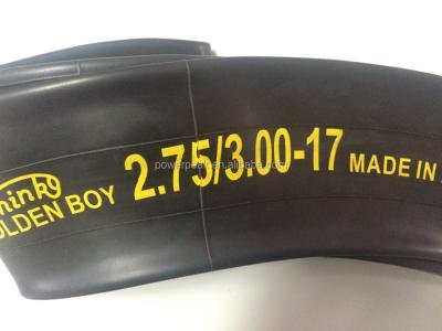 China Thailand Natural Rubber (Butyl & 2.75/3.00-18) Golden Boy Natural Butyl Tube 275/300-17 Seamless Tube for sale