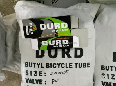 China BMX DURO BICYCLE TUBE 20x1.75 Butyl Inner Tube Bicycle Tube Duro for sale