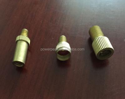 China Tubeless ALUMIMUM Bicycle Tire Valve Adapters FV To AV AV To DV FV To EV for sale