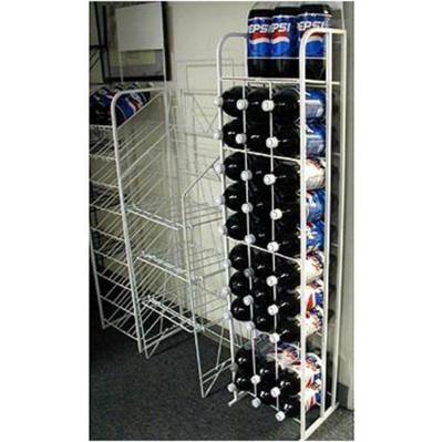 China 1)supermarket 2)warehouse 3)shops beverage shelf display rack small wire single rack multi-layer metal rack for commissary supermarket for sale