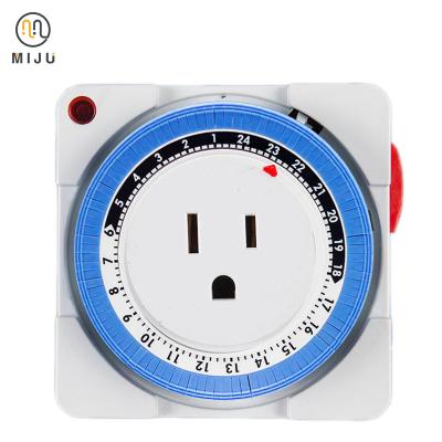 China Universal 48 ON/OFF 24 Hour 15 Minute Programmable Mechanical Timer for sale