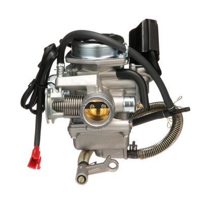 China Aluminum Alloy 24mm Electric Motorcycles PD24J Carburetor Choke For Honda GY6 125cc 150cc Scooter ATV 4 Stroke for sale