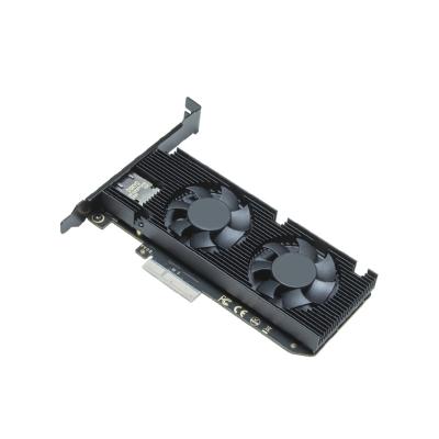 China Server 10g Dual Ethernet Hard Disk Slot Network Adapter For NAS/Computer for sale