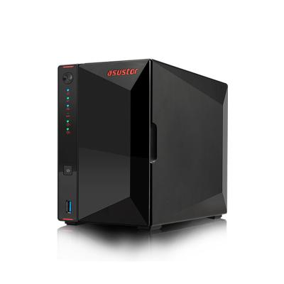 China Asustor AS5202T 2 Bay Nas Attached Storage Personal Cloud Media Server Data Backup 2* 2.5 GbE Ports Raid FTP Diskless AS5202T for sale