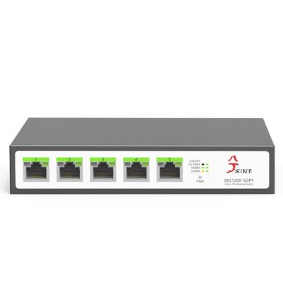 China black ethernet rj45 gigabit with 5 port network switch 160(L)*113(W)*30(H)mm for sale