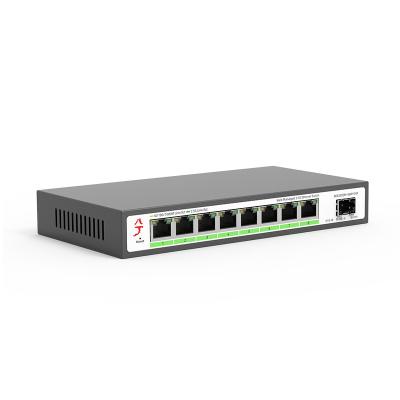 China VLAN SeekerStor L2 Support Managed Switch 8 Ports Network Switch 100/1000/2500Mbps RJ45 and 10Gbps SFP+ Ethernet Switch SKS3200M-8GPY1XF for sale