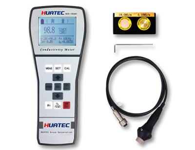 China 60 kHz Sinuswelle Digitale Portable Eddy-Strom elektrische Leitfähigkeit Meter Messen Einheiten (MS/m oder % IACS) zu verkaufen