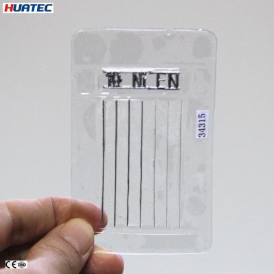 China Draht-Art Penetrameter mit dem Ti des Material-1 - F.E., 01 -, 02 ASTM E747 - Al, 03 - Magnesium, 3 - Ni, 4 - Cu zu verkaufen