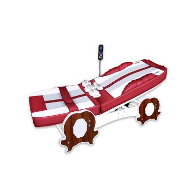 China Jade Physiotherapy Bed Electric Whole Body Massager Multifunctional Hot Massage Bed Home Massage Bed for sale