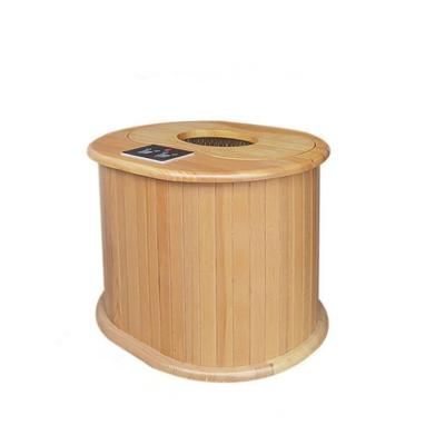 China China Home Use Portable Mini Sauna Foot Massager Barrel Sauna Far Infrared Foot Sauna for sale