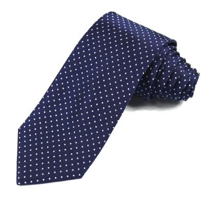 China New Arrival Mens Ties Jacquard Dotted Tie Customized Size for sale