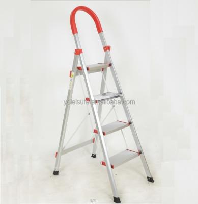 China Folding Ladders Household 4 Step Ladders Folding Universal Aluminum Alloy for sale