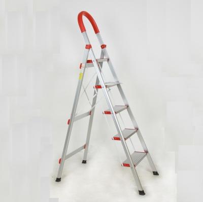 China Folding Ladders 5 Step Aluminum Step Ladder for sale