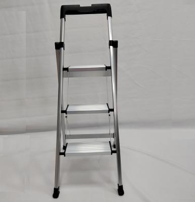 China Folding Ladders CE-EN131 3 STEPS ALUMINUM STEP LADDER WITH TOOL CASE for sale