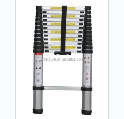 China CE-EN131 3.8M/12.5FT Times Telescopic Ladders Lifesaving Aluminum Telescopic Ladder for sale