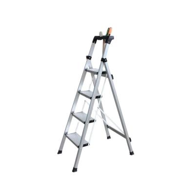 China CE-EN131 Folding Ladders 4 STEPS Escape Emergency Two Story Fire Escape Ladder Aluminum for sale