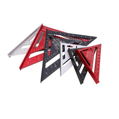 China Eco-friendly factory direct supply of multi-specification high-precision woodworking 45 degree aluminum alloy right angle triangle plate for sale