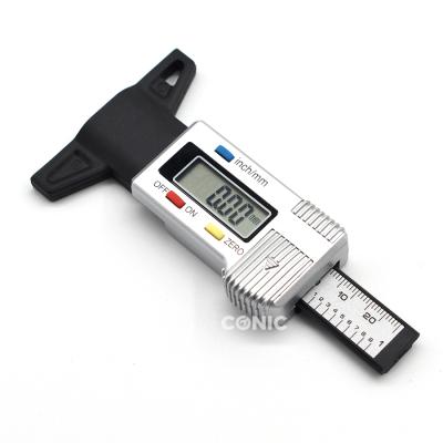 China 0-25.4mm Digital Tire Groove Depth Gauge with 0.01mm Resolution CTTTG25 for sale