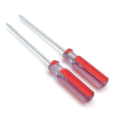 China Factory Customization Mini Plastic Leg Cr-v Ballpoint Pen End Hex Screwdriver 4mmx100mm for sale