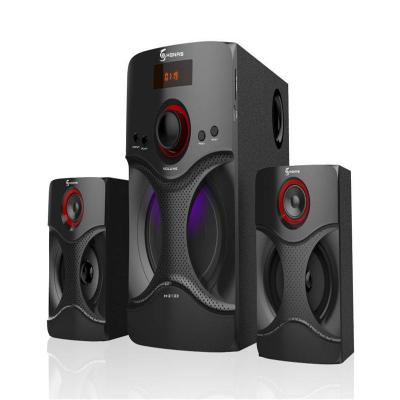 China None Top Mode Three-channel Stereo Surround - Pure Black Dynamic Sound Bookshelf Gaming Speaker for sale