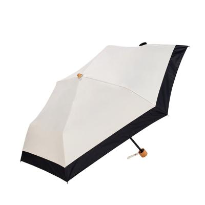 China Manufacturer Factory 11.3mm aluminum 11.3mm shaft and 8 shaft aluminum ribs and 8 ribs custom manual open white color windproof folding umbrella fiberglass for sale