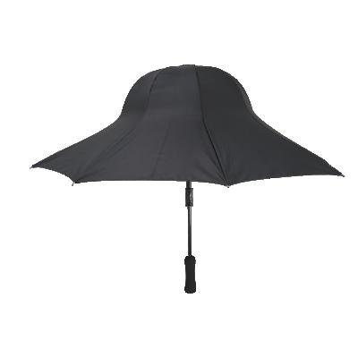 China Special Design New Product Design Special Cap Shape Stretch Small Stick Rain Umbrella for sale