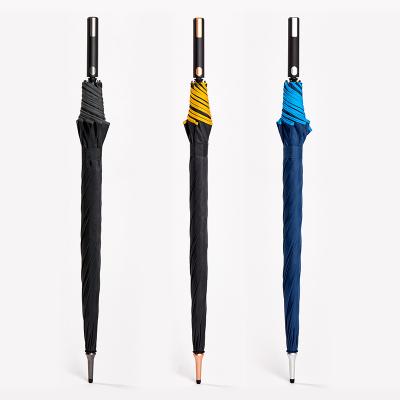 China Branded Top Quality Minimalist 30 Inch RPET Cloth Golf Umbrella With Logo Automatic Auto Open Custom High Quality Umbrella for sale