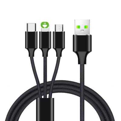 China COMPUTER 3 in 1 USB Cable Wholesale USB Cable for Micro Type C Charger Mobile Phone USB Cable for sale