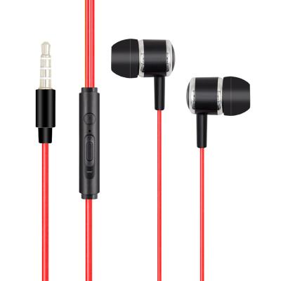 China Perfect In-Ear Sound Band Wired Cord Universal Music Earphone With Mic Wire Earphone For Smart Phone 3.5mm Earphone for sale