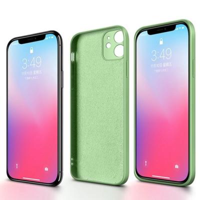 China New Anti-fall Square Liquid Silicone Case Cover Phone Case Phone Cover For iPhone 11 12 Pro Max Mini XS XR 8 7 6S for sale