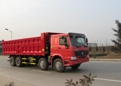 China camión volquete pesado 30CBM para el tipo de conducción de la construcción 8x4 motor de WD615.47 en venta