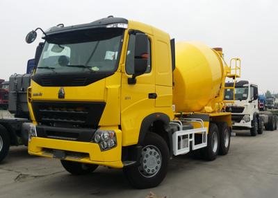 China Sinotruk HOWO A7 Concrete Mixer Truck 9 Cubic Meter Tank Size 10 Wheels for sale