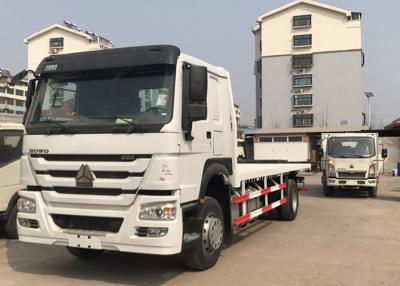 China 4x2 commerciële Flatbed Vrachtwagen, RHD-Aandrijving die Op zwaar werk berekende Flatbed Vrachtwagen sturen Te koop