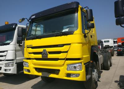 China 6x4 Heavy Duty Truck Chassis Euro 2 Emission 10 Wheels 226HP Engine for sale