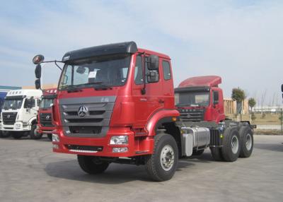 China Three Axles Chassis For Trucks , Ten Wheels 336HP Dump Truck Chassis Euro 2 Emission for sale