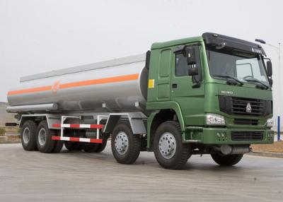 China 25 CBM Lpg Tanker Truck , HOWO Four Axles 371HP Fuel Oil Delivery Truck for sale