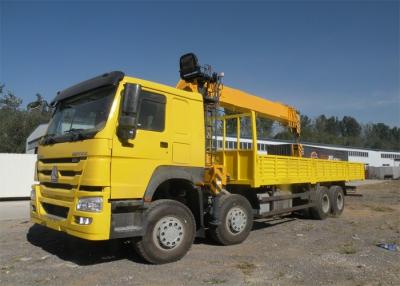 China 371HP vrachtwagen Opgezette Kraan voor Bouwhw76 Cabine 20T Maximum het Opheffen Ogenblik Te koop